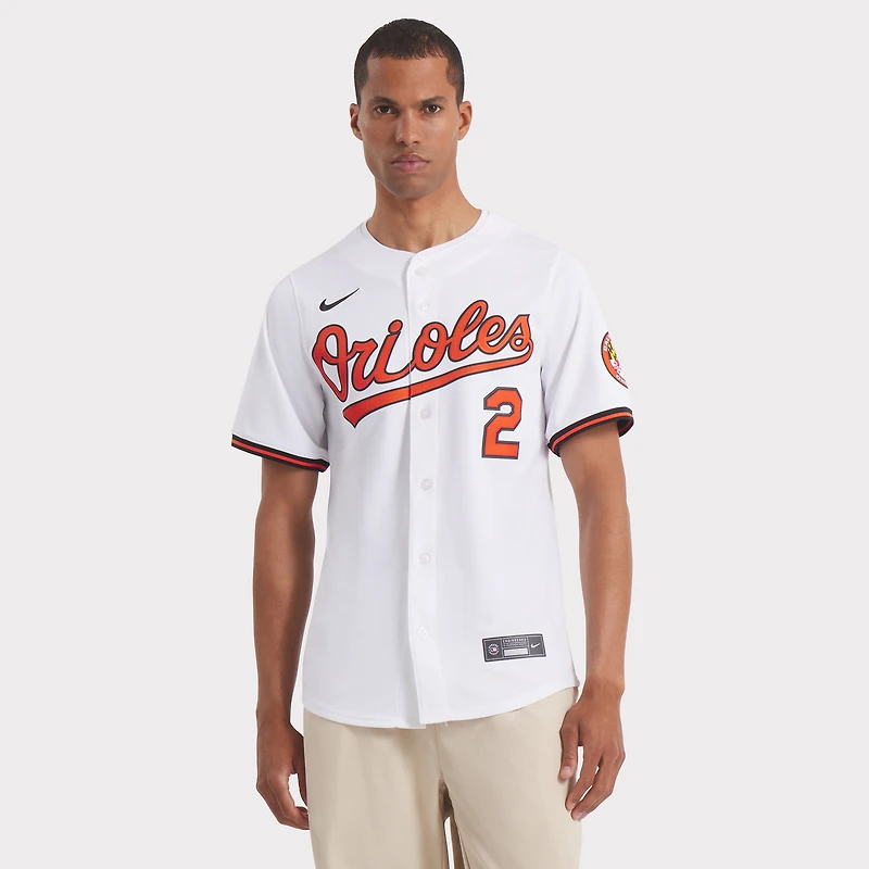 Men's Nike Gunnar Henderson White Baltimore Orioles Home Limited Player Jersey