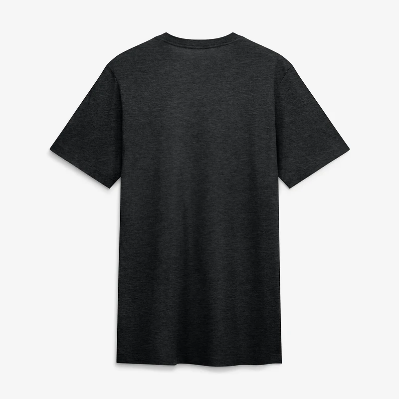 Men's Nike Heather Black Baltimore Orioles Stacked Tri-Blend T-Shirt