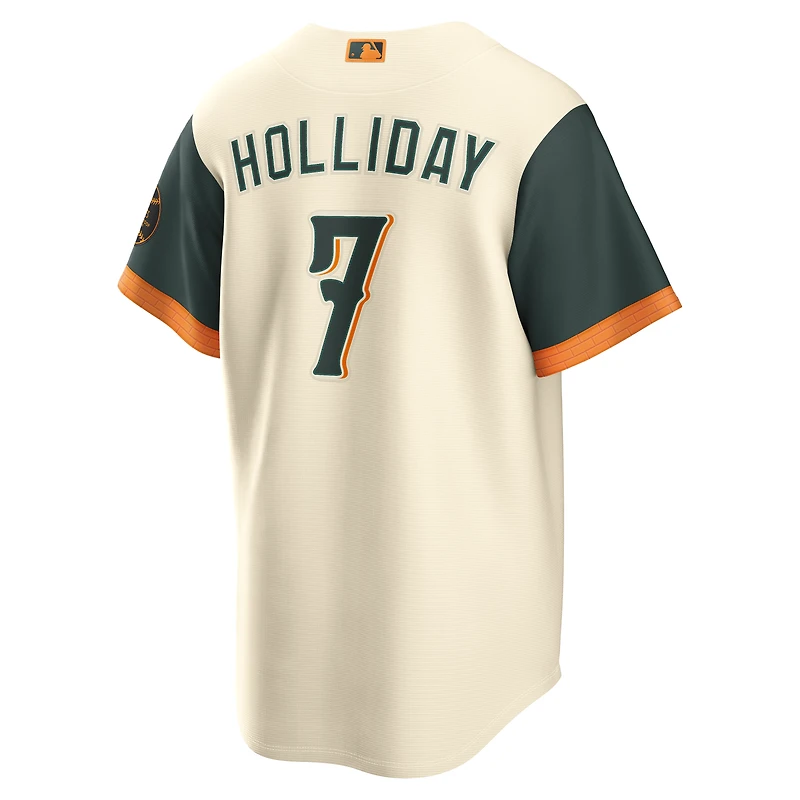 Maillot Nike Jackson Holliday Cream Baltimore Orioles 2026 City Connect Stadium pour homme