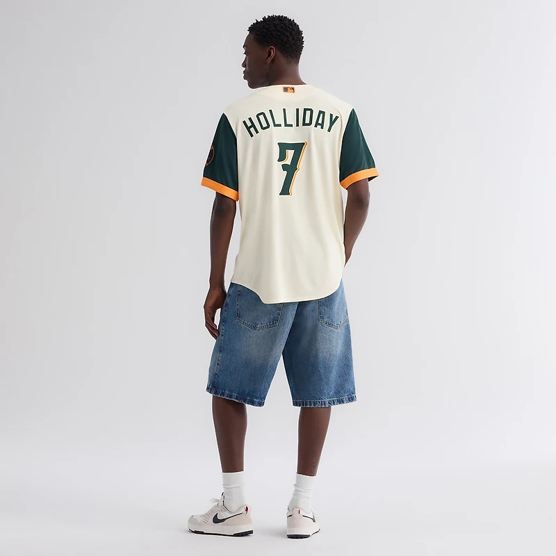 Maillot Nike Jackson Holliday Cream Baltimore Orioles 2026 City Connect Stadium pour homme