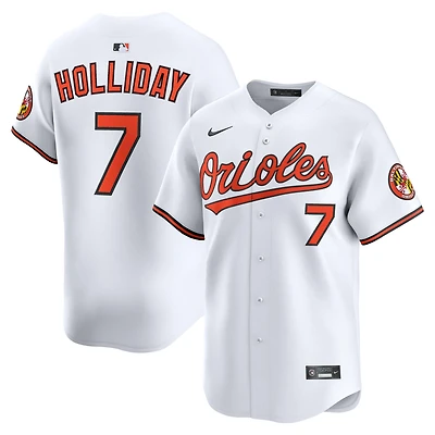 Men's Nike Jackson Holliday White Baltimore Orioles Home Limited Jersey