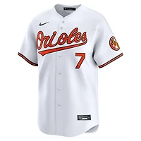 maillot de joueur Nike Jackson Holliday pour hommes, blanc, Baltimore Orioles Home Limited, limité