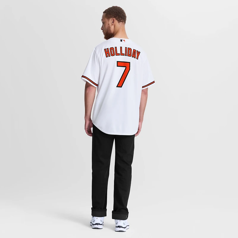 Maillot réplique domicile Nike Jackson Holliday blanc des Orioles de Baltimore pour homme