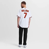Maillot réplique domicile Nike Jackson Holliday blanc des Orioles de Baltimore pour homme