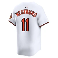 Maillot de joueur alternatif Nike Jordan Westburg blanc Baltimore Orioles pour homme