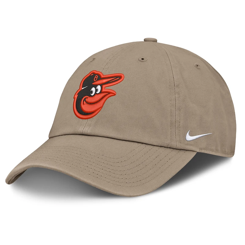 Men's Nike Khaki Baltimore Orioles Celebrating America's 250th Club Adjustable Hat
