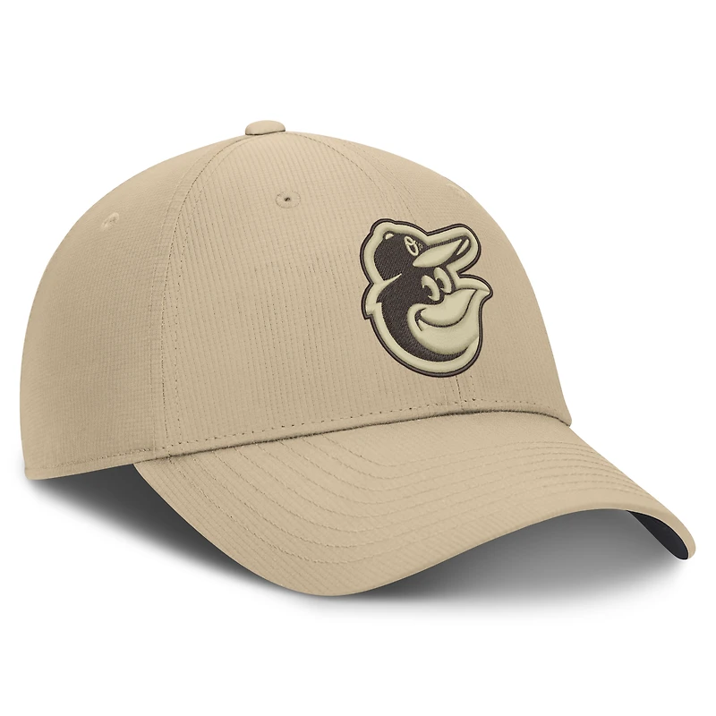 Men's Nike Khaki Baltimore Orioles Desert Ripstop Club Adjustable Hat