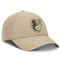 Men's Nike  Khaki Baltimore Orioles Desert Ripstop Club Adjustable Hat