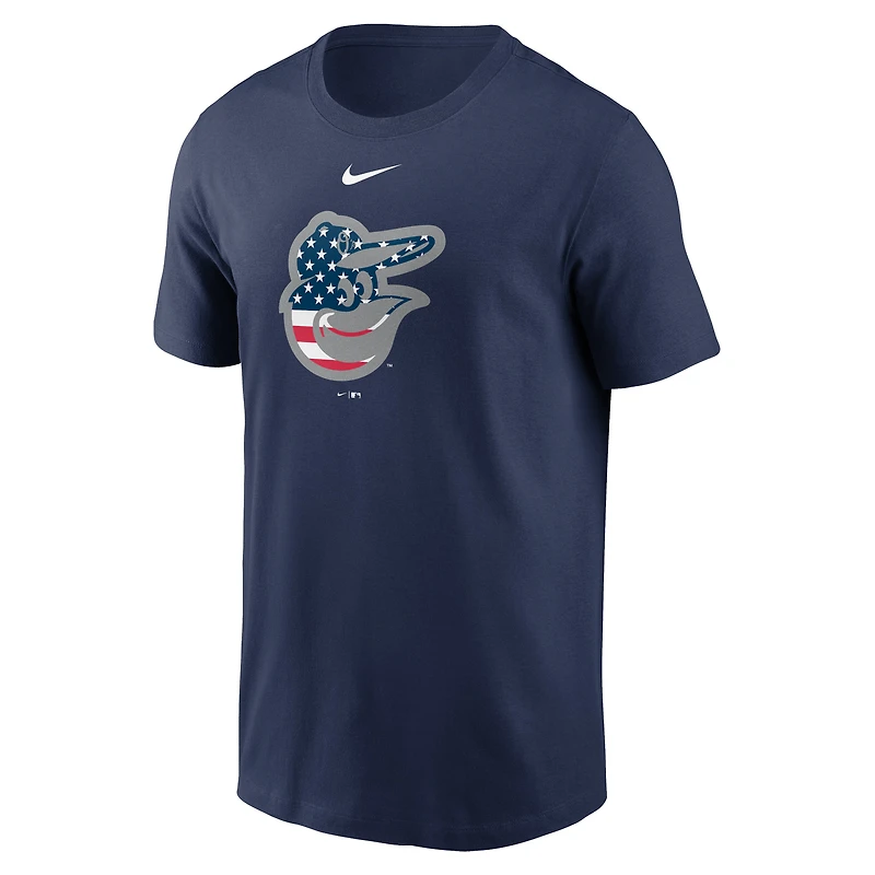 T-shirt Nike bleu marine pour hommes des Orioles de Baltimore Americana