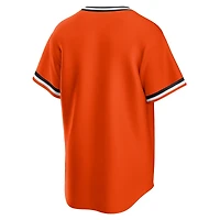 Maillot de l'équipe alternative Nike des Orioles Baltimore pour hommes, collection Cooperstown, orange