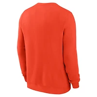 Men's Nike Orange Baltimore Orioles Pullover Sweatshirt