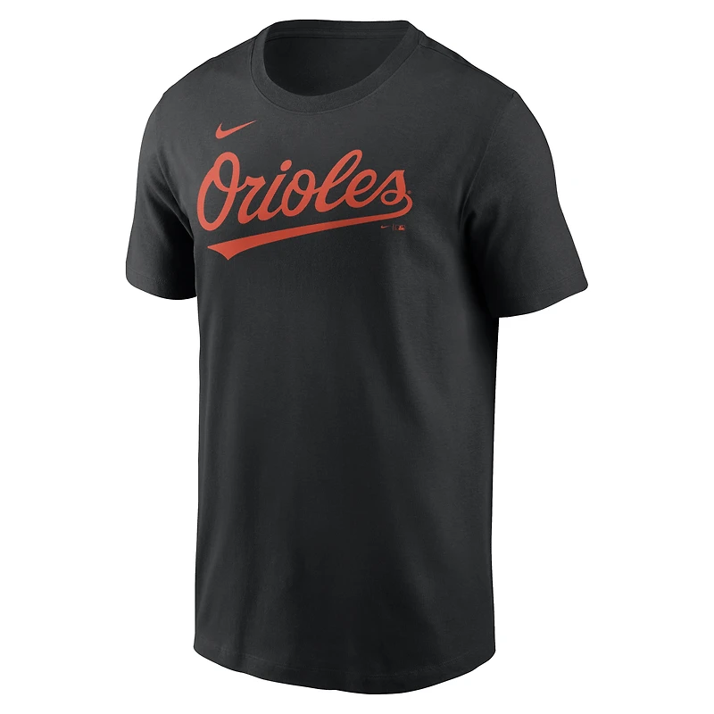 Men's Nike Pete Alonso Black Baltimore Orioles Home Name & Number T-Shirt