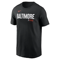 T-shirt Nike Ryan Mountcastle noir Baltimore Orioles City Connect Fuse avec nom et numéro pour homme