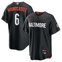 Men's Nike Ryan Mountcastle Black Baltimore Orioles City Connect Replica Player Jersey