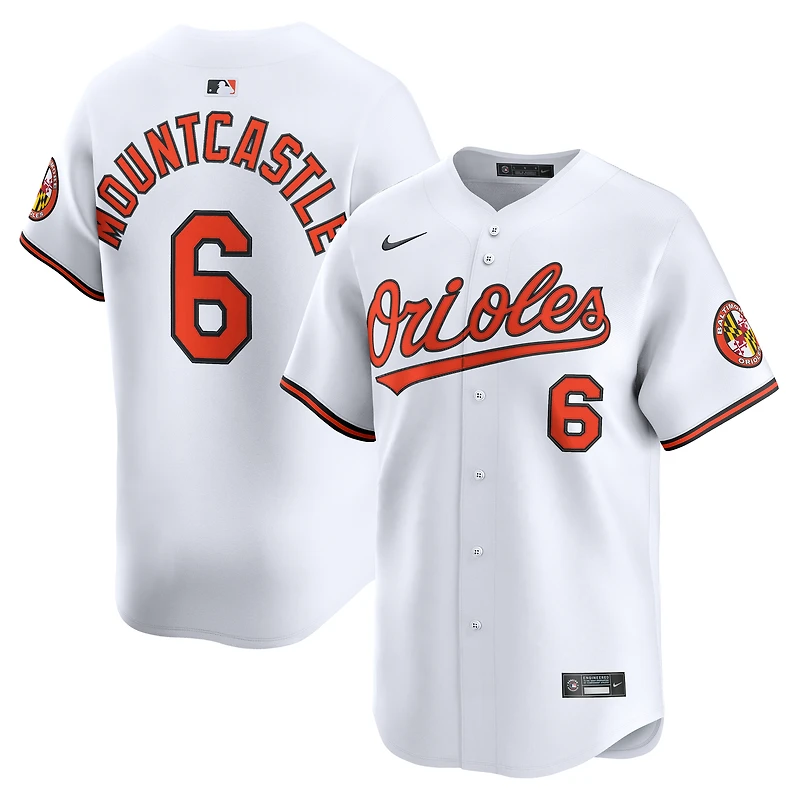 Maillot de joueur alternatif Nike Ryan Mountcastle blanc Baltimore Orioles pour homme