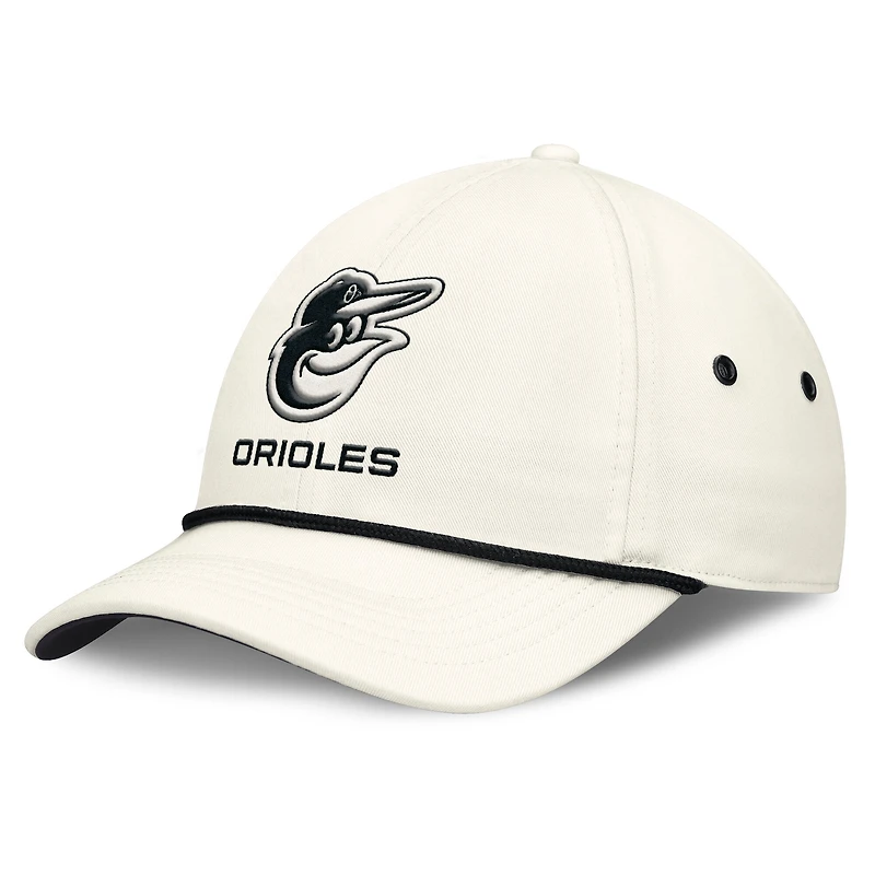 Men's Nike Stone Baltimore Orioles Club Adjustable Hat