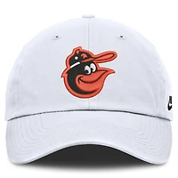 Men's Nike White Baltimore Orioles Cooperstown Collection Club Adjustable Hat