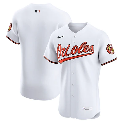 Maillot Nike blanc domicile Elite des Baltimore Orioles pour homme