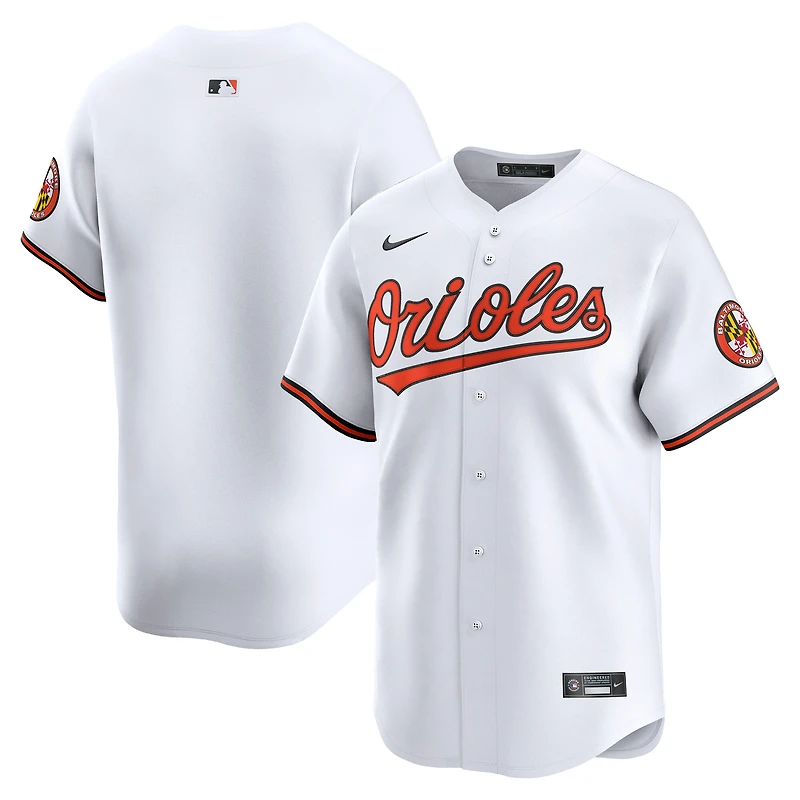 Maillot Nike Baltimore Orioles Domicile Limited Blanc pour Homme