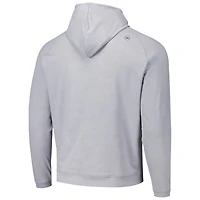 Sweat à capuche gris Peter Millar pour hommes, Baltimore Orioles Pine Logo Camo Performance Raglan