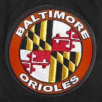Men's Pro Standard Black Baltimore Orioles Turn It Up Dropped Shoulder T-Shirt