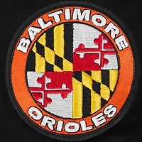 Men's Pro Standard Black Baltimore Orioles Turn It Up Dropped Shoulder T-Shirt