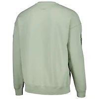 Men's Pro Standard Green Baltimore Orioles Neutral Drop Shoulder Pullover Sweatshirt