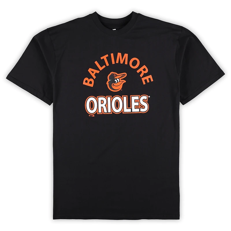 Men's Profile Baltimore Orioles Big & Tall T-Shirt Shorts Combo Set