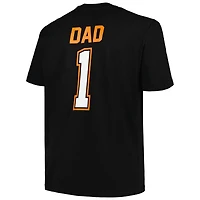 Men's Profile Black Baltimore Orioles Big & Tall #1 Dad T-Shirt
