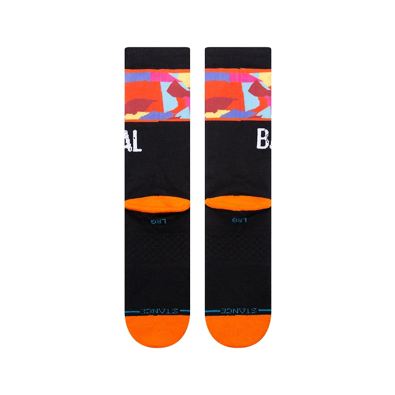Chaussettes mi-mollet Stance Baltimore Orioles 2023 City Connect noires pour homme