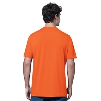 Men's Starter  Heather Gray/Orange Baltimore Orioles Two-Pack Long Sleeve & Short T-Shirt Set