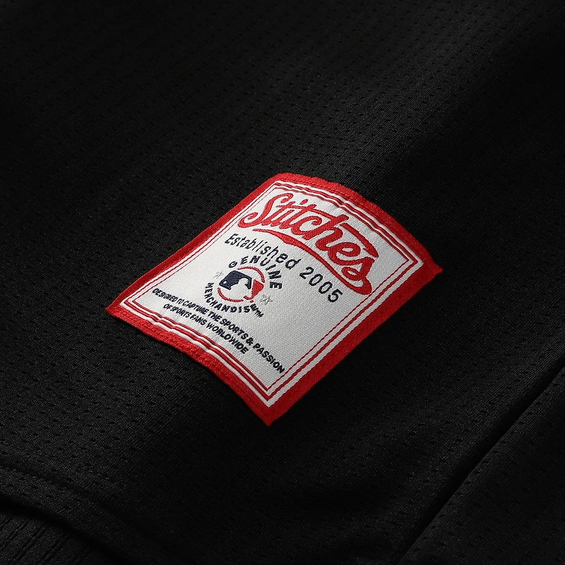 Maillot de mode pour homme Stitches Black Baltimore Orioles, couleur l'équipe, entièrement boutonné