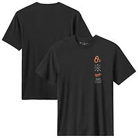 Men's TravisMathew Black Baltimore Orioles Sunset Slam 2.0 T-Shirt