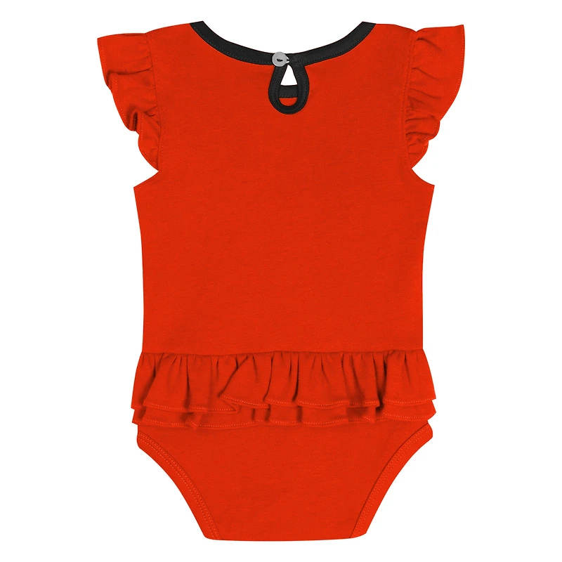 Newborn  Baltimore Orioles Cutie Ball Two-Pack Bodysuit Set
