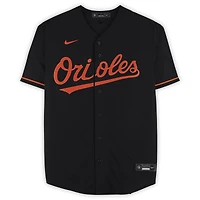 Maillot réplique noir Nike autographié de Pete Alonso, des Orioles de Baltimore