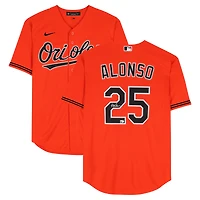 Maillot réplique Nike orange autographié de Pete Alonso, Orioles de Baltimore