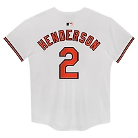 Preschool Nike Gunnar Henderson White Baltimore Orioles Home Game Jersey
