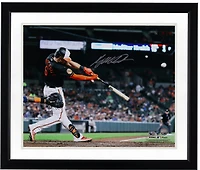 Photo de Ryan Mountcastle, joueur des Orioles de Baltimore, autographiée (format horizontal 16" x 20").