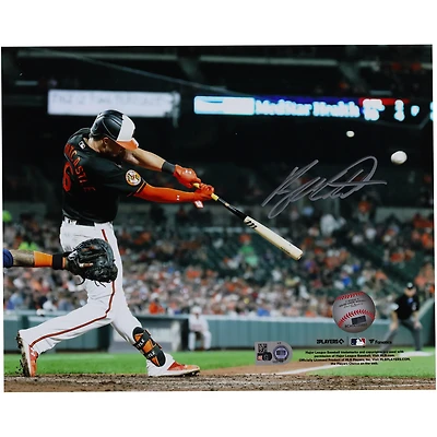 Photographie horizontale autographiée de 8" x 10" de Ryan Mountcastle, joueur des Orioles de Baltimore