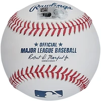 Baseball autographié par Ryan Mountcastle des Orioles de Baltimore avec l'inscription « Be The Noise »