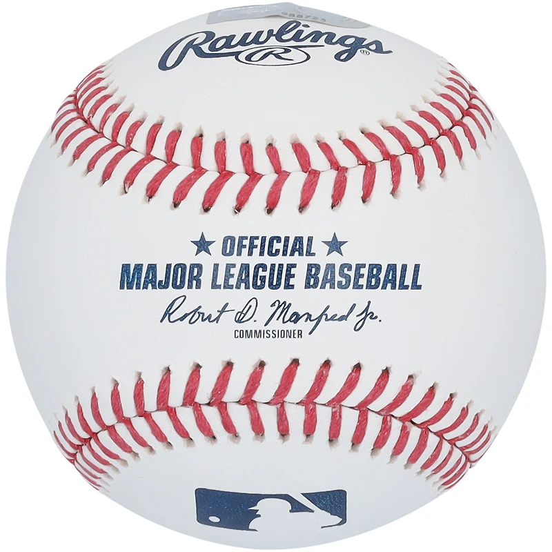 Baseball autographié par Ryan Mountcastle des Orioles de Baltimore avec l'inscription « Let's Go O's »