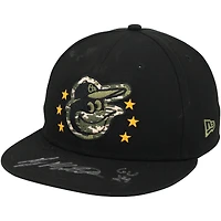 Ryan Mountcastle Baltimore Orioles Autographed Game-Used / New Era Cap from the 2024 MLB Season with "GU 24" Inscription