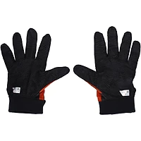 Gants de frappe noirs Under Armour utilisés en match par Ryan Mountcastle des Orioles de Baltimore lors de la saison de la MLB