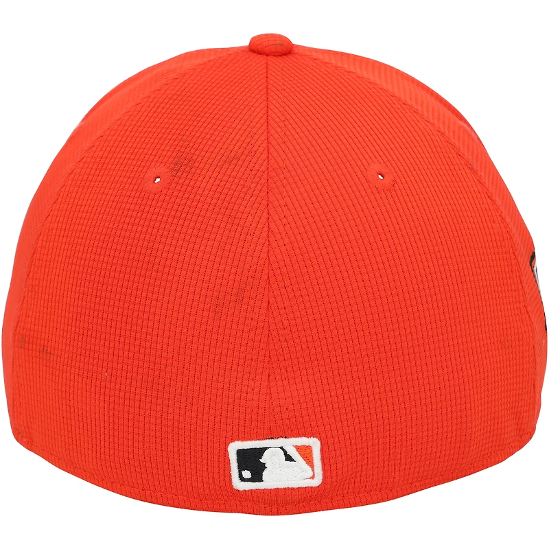 Ryan Mountcastle Baltimore Orioles Autographed Game-Used Orange New Era Cap from 2024 MLB Spring Training with "GU 24" Inscription