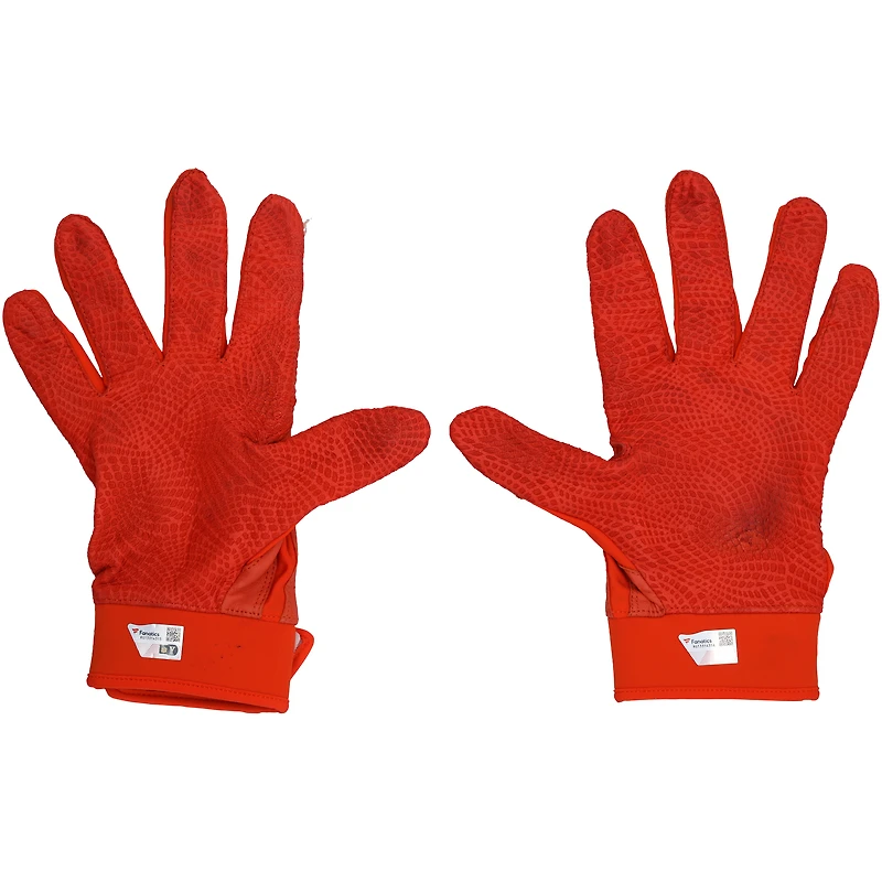 Ryan Mountcastle Baltimore Orioles Autographed Game-Used Under Armour Batting Gloves from the 2024 MLB Season with "GU 24" Inscription