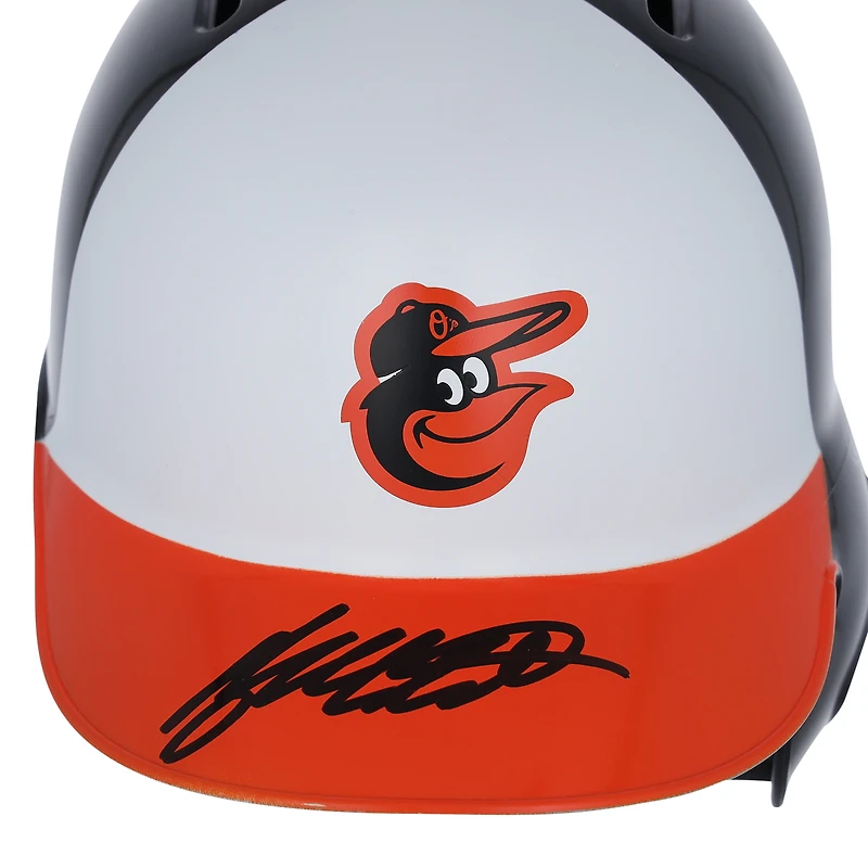 Casque de frappeur Rawlings miniature autographié par Ryan Mountcastle des Baltimore Orioles