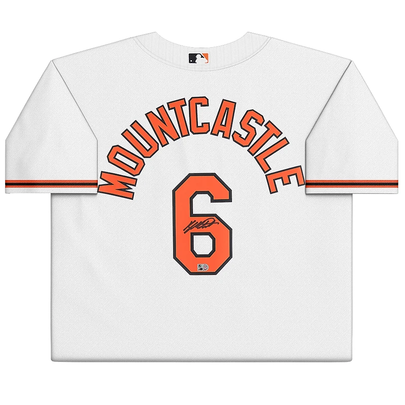 Maillot réplique Nike blanc autographié de Ryan Mountcastle des Orioles de Baltimore