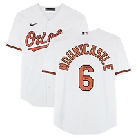 Ryan Mountcastle Baltimore Orioles Autographed White Nike Replica Jersey with "Go Birds" Inscription 