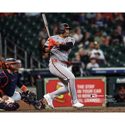 Samuel Basallo Baltimore Orioles Unsigned MLB Debut Batting Photograph