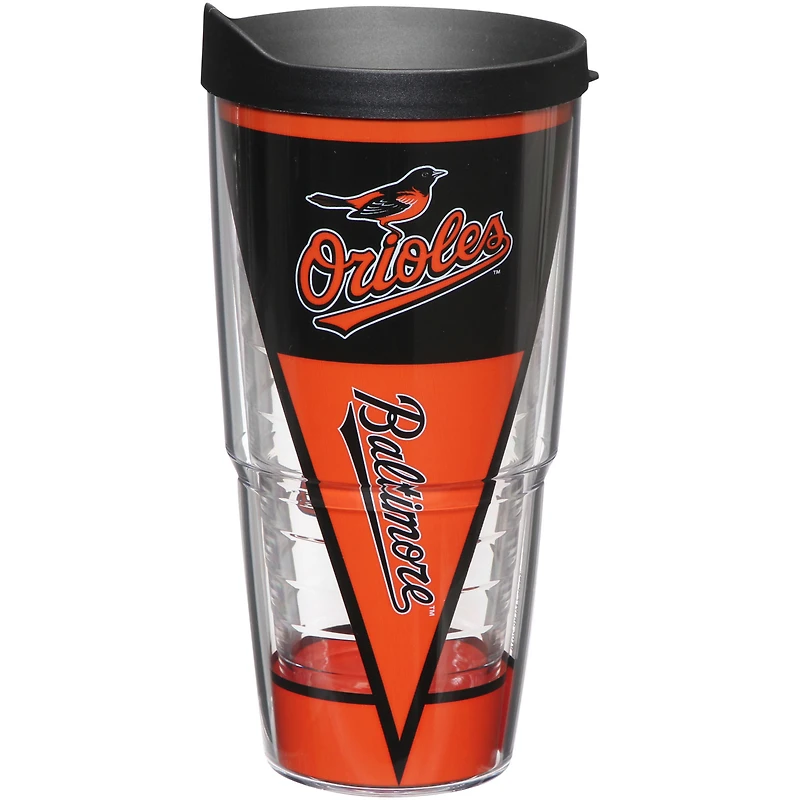 Gobelet en acrylique Tervis Baltimore Orioles de 710 ml (24 oz) « Batter Up »